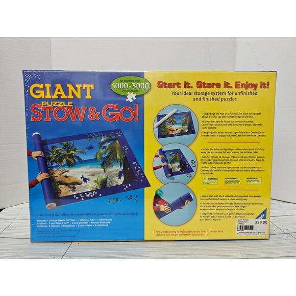 New Ravensburger Giant Puzzle Stow & Go for 1000 to 3000 pcs Sealed - Picture 3 of 4
